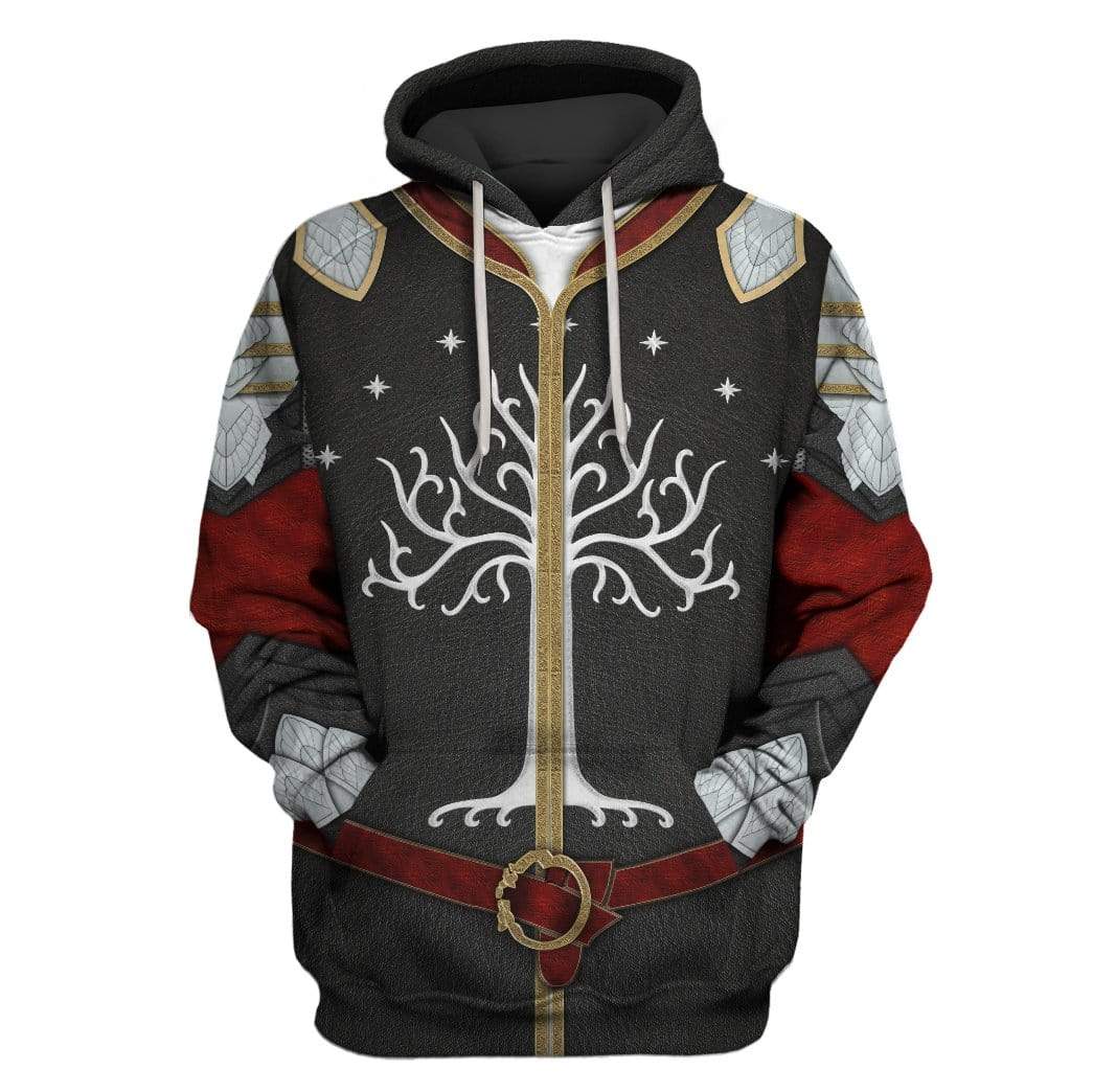 Tree of Gondor Decal Sticker Custom T-shirt - Hoodies Apparel