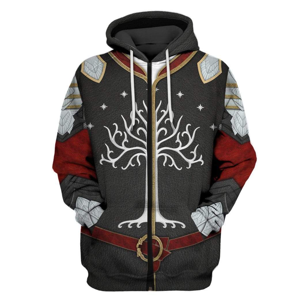 Tree of Gondor Decal Sticker Custom T-shirt - Hoodies Apparel