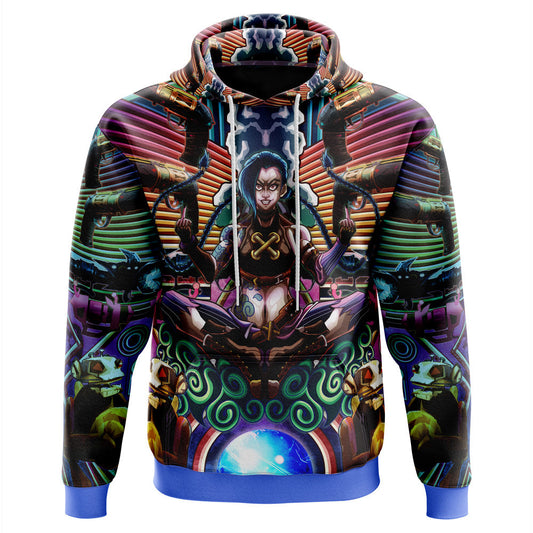 Trippy Jinx Arcane League of Legends Hoodie