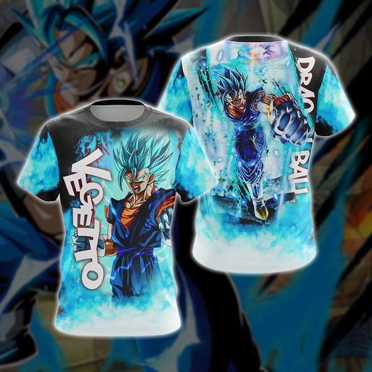Dragon Ball Vegetto Unisex 3D T-shirt Zip Hoodie Pullover Hoodie