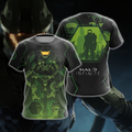 Halo Infinite Unisex 3D T-shirt Zip Hoodie Pullover Hoodie