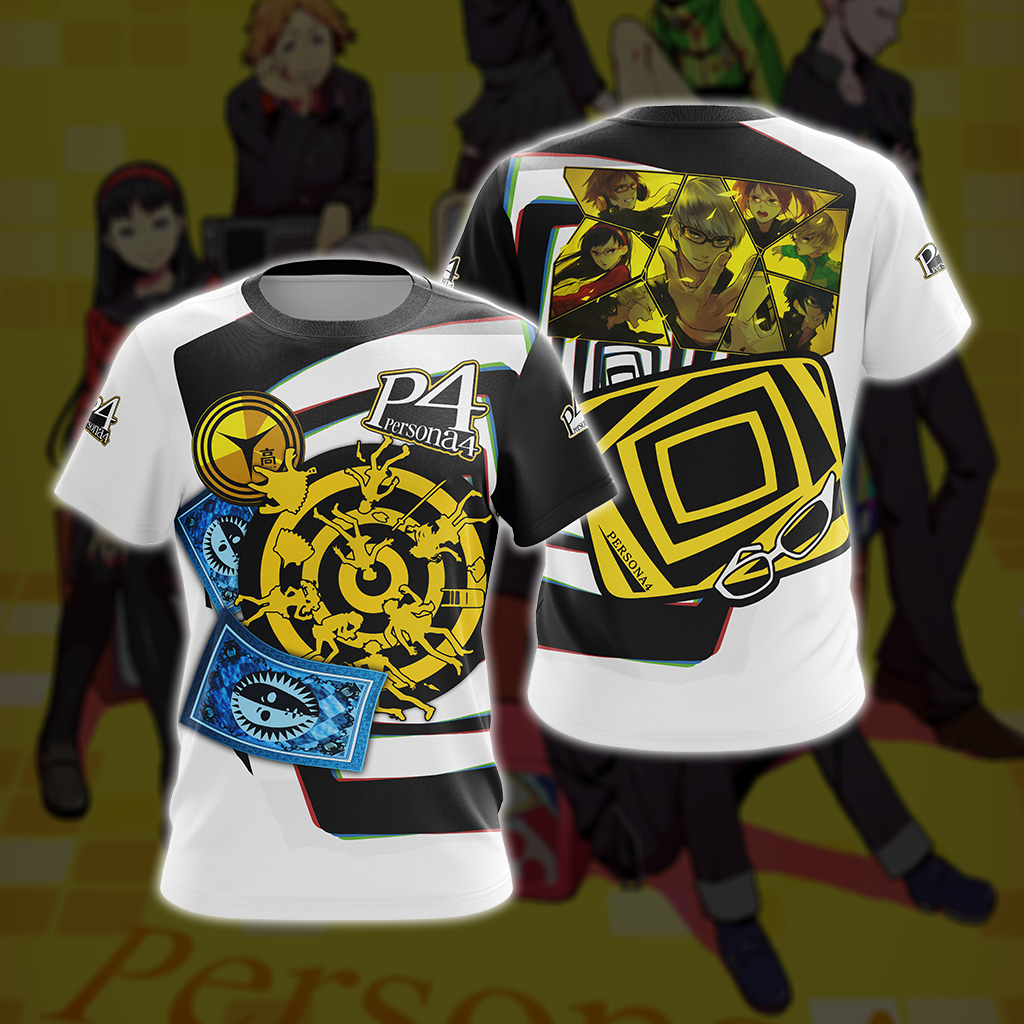 Persona 4 Symbols Unisex 3D T-shirt Zip Hoodie Pullover Hoodie