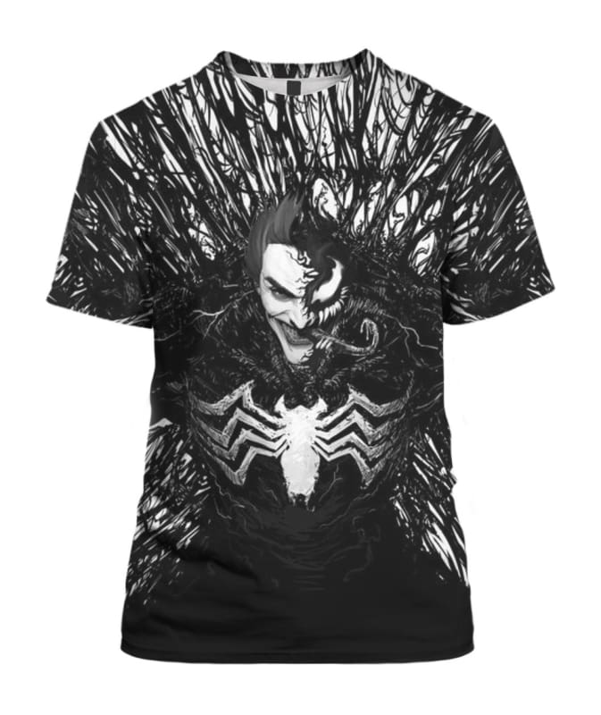 MV DC T-shirt Venom Shirt Venom Inside Joker Black Hoodie Venom Hoodie