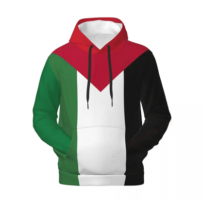 Palestine Hoodie Palestine Flag Grahic Hoodie Colorful Unisex