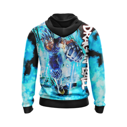  Dragon Ball Z T-shirt Vegetto Glowing Blue T-shirt Dragon Ball Z Hoodie  