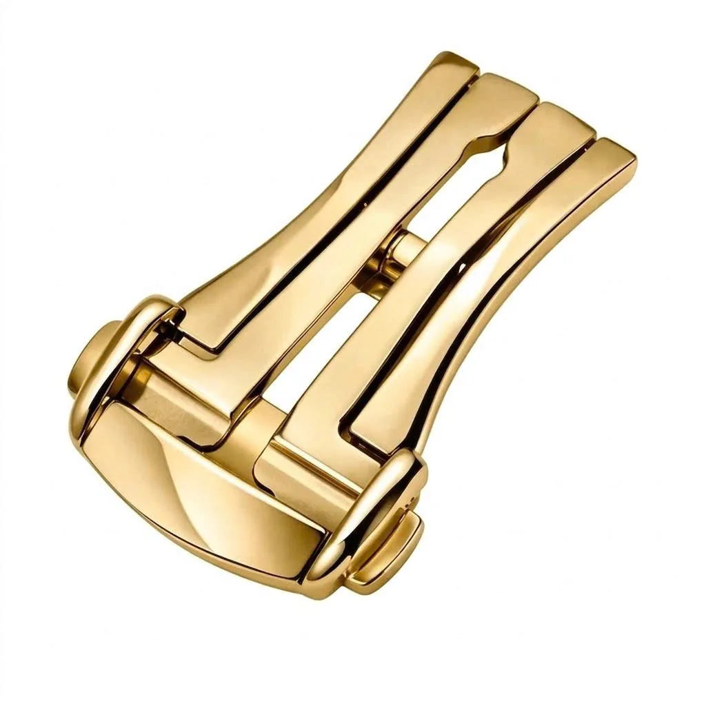 Gold Hidden Deployant clasp
