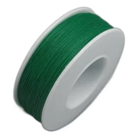 Green stitching thread