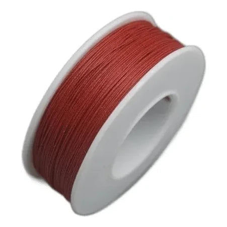 Red stitching thread