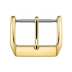 Classic buckle, Gold finish
